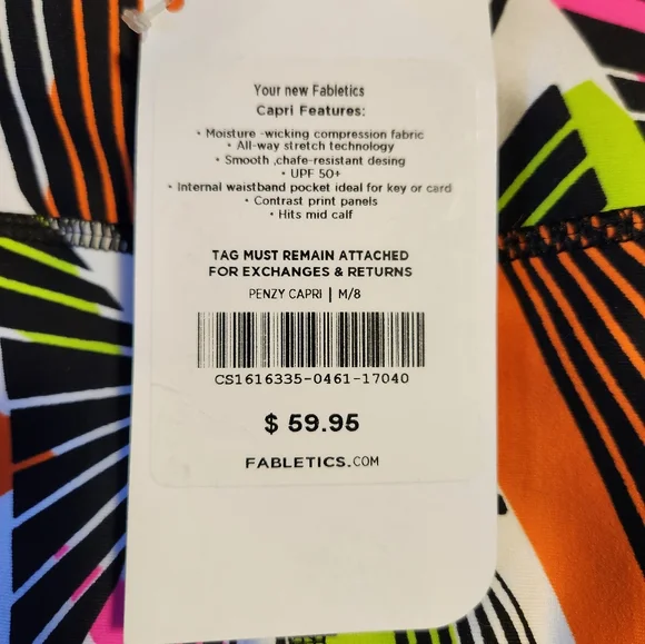 Fabletics capril NWT - Picture 2 of 3